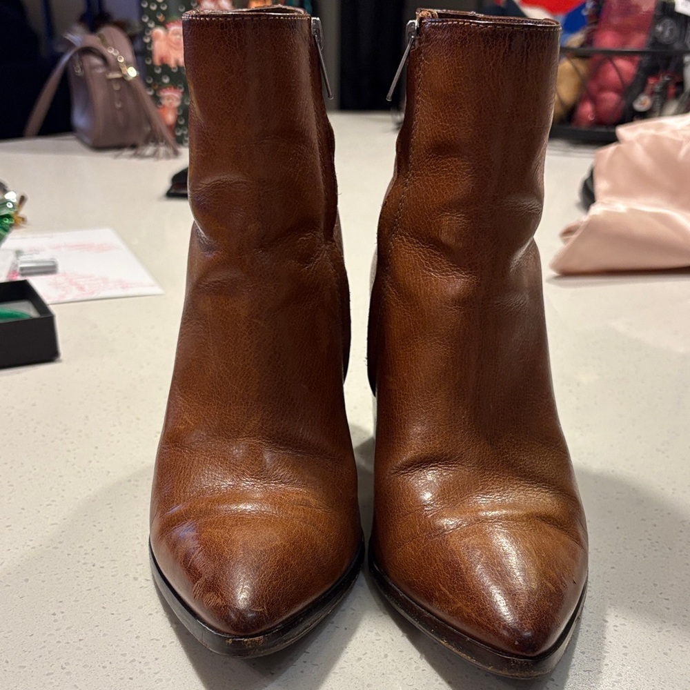 Frye Omaha Cognac Boots (8)